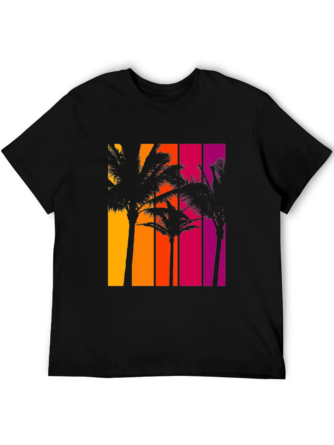 Retro Palm Sunset Graphic Tee