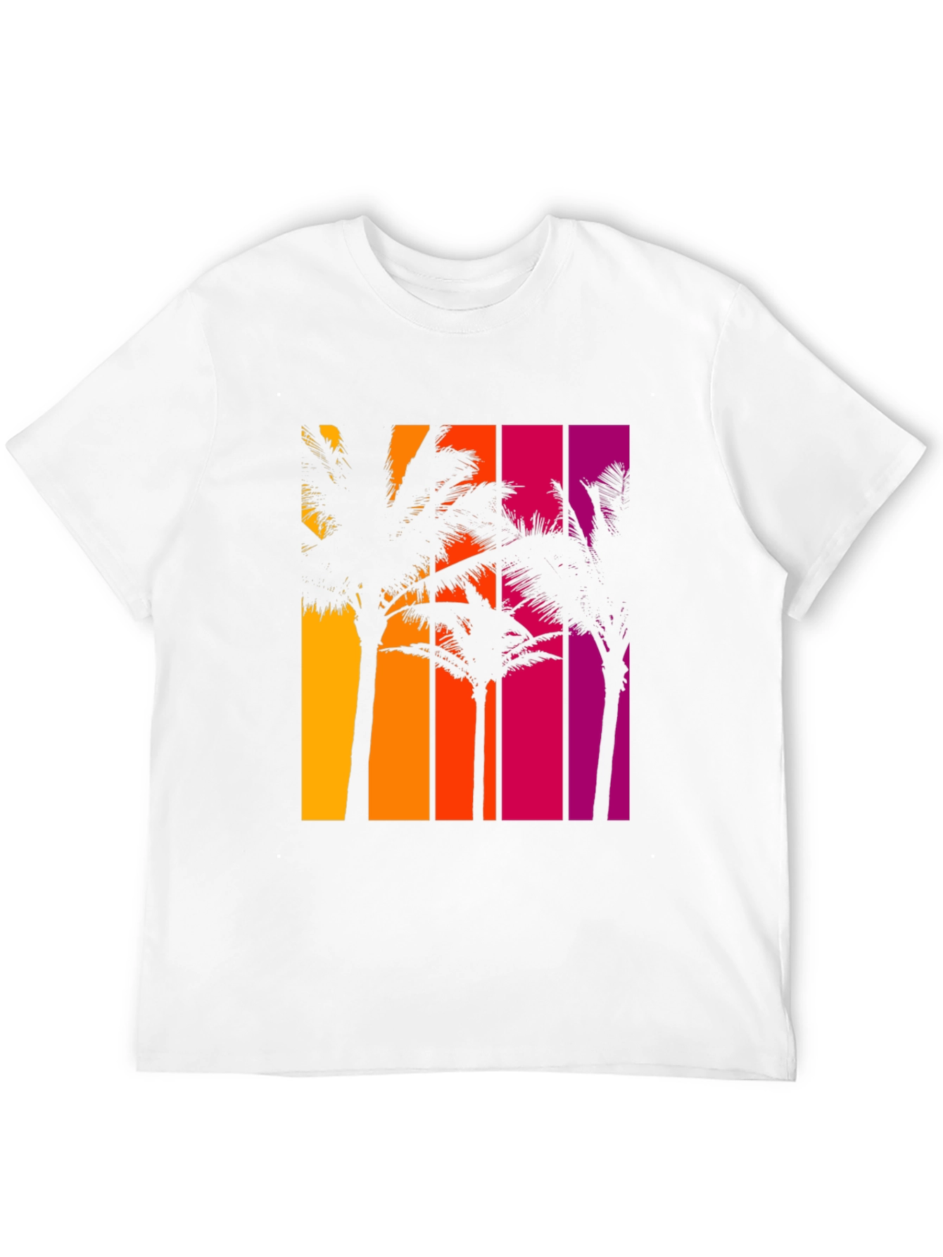 Retro Palm Sunset Graphic Tee