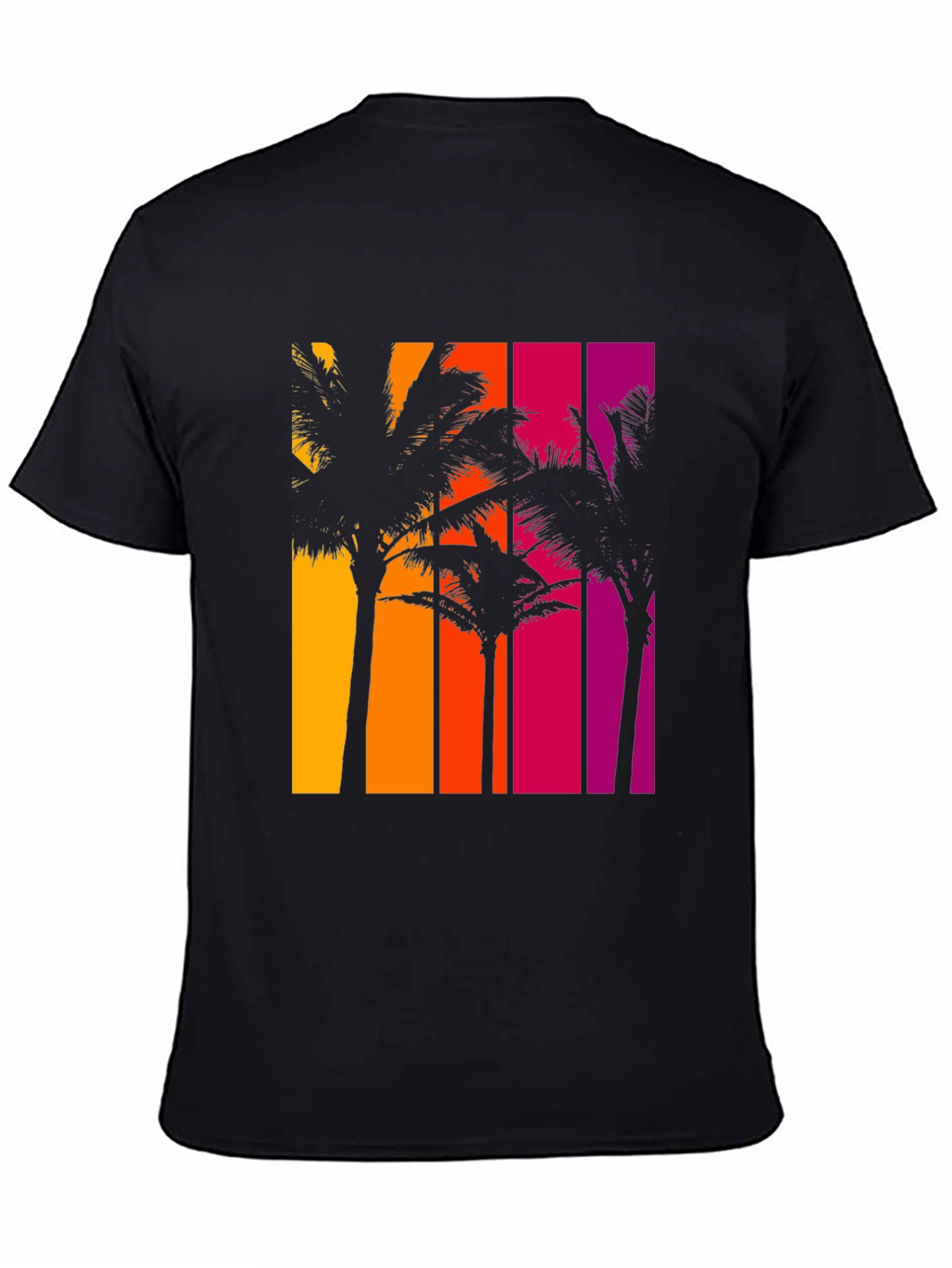 Retro Palm Sunset Graphic Tee