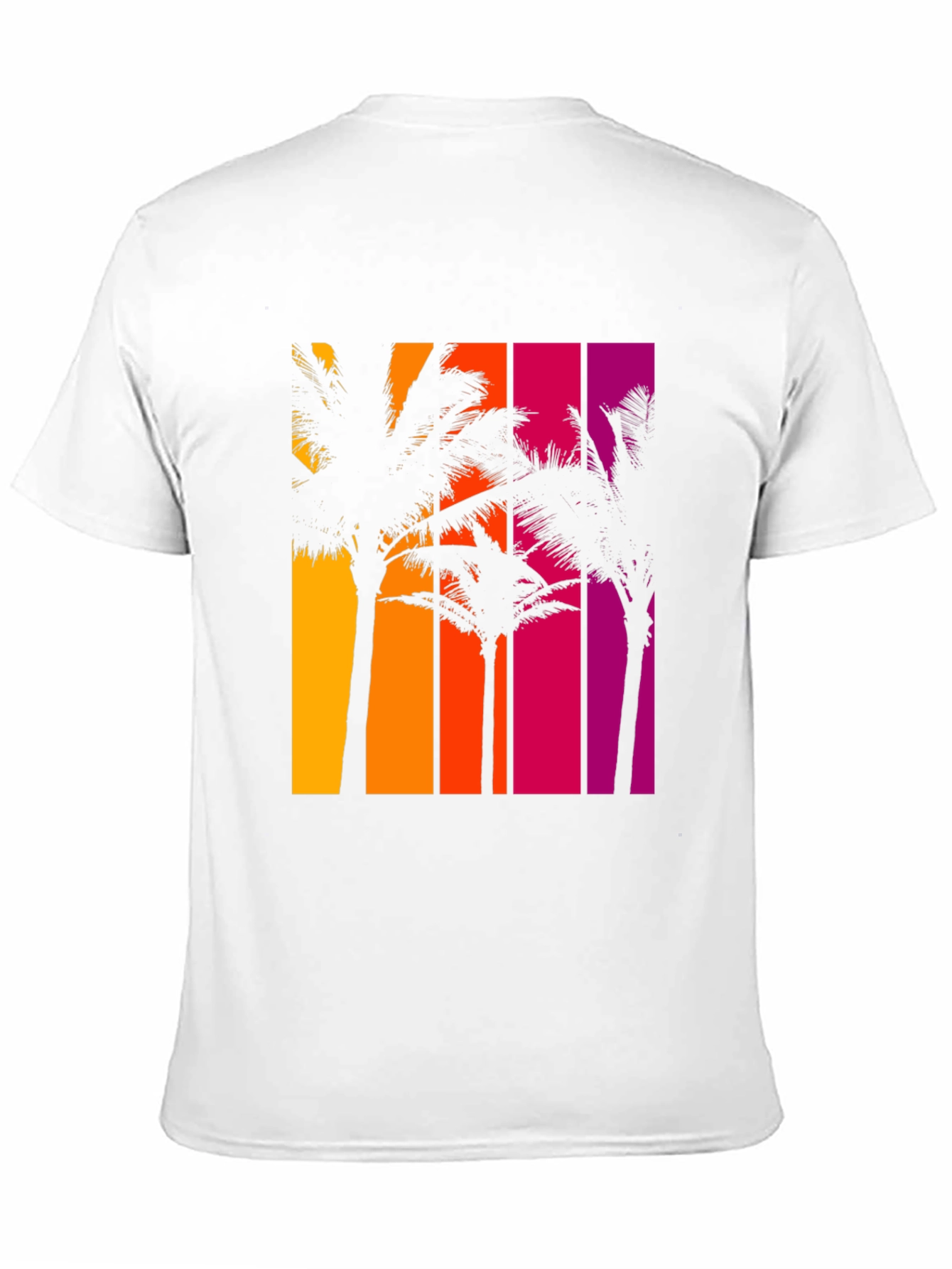 Retro Palm Sunset Graphic Tee