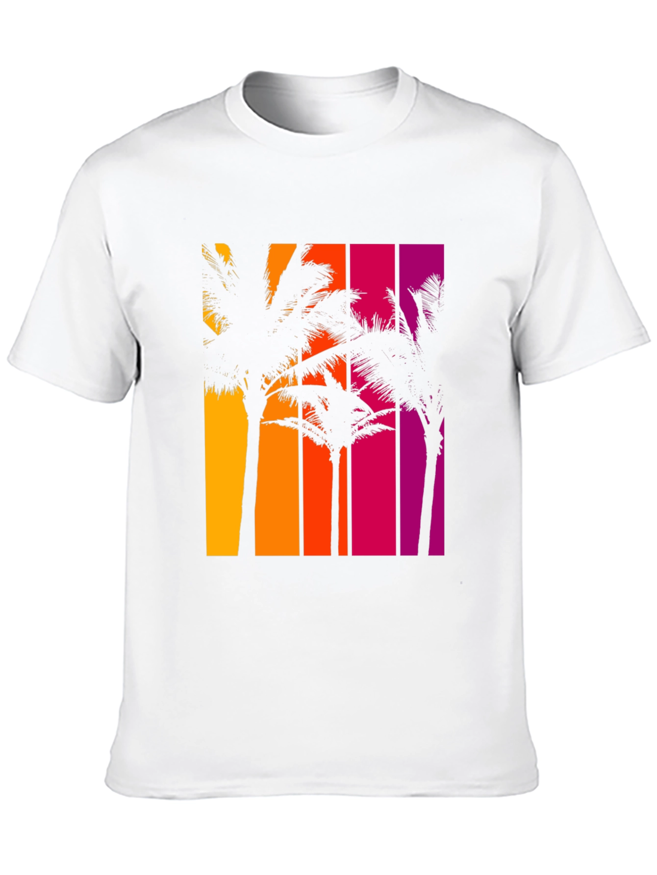 Retro Palm Sunset Graphic Tee