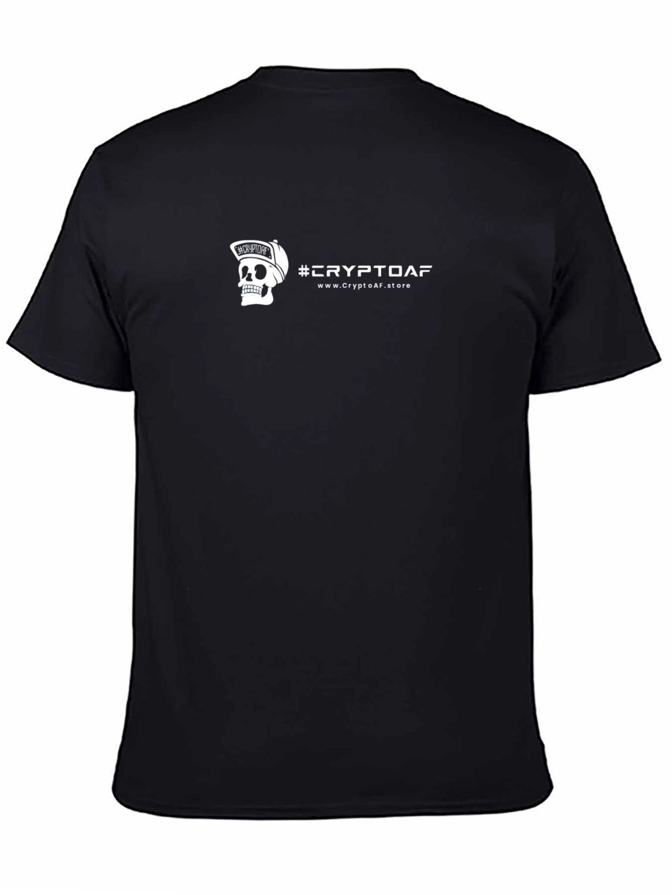 CryptoAF Black Graphic Tee