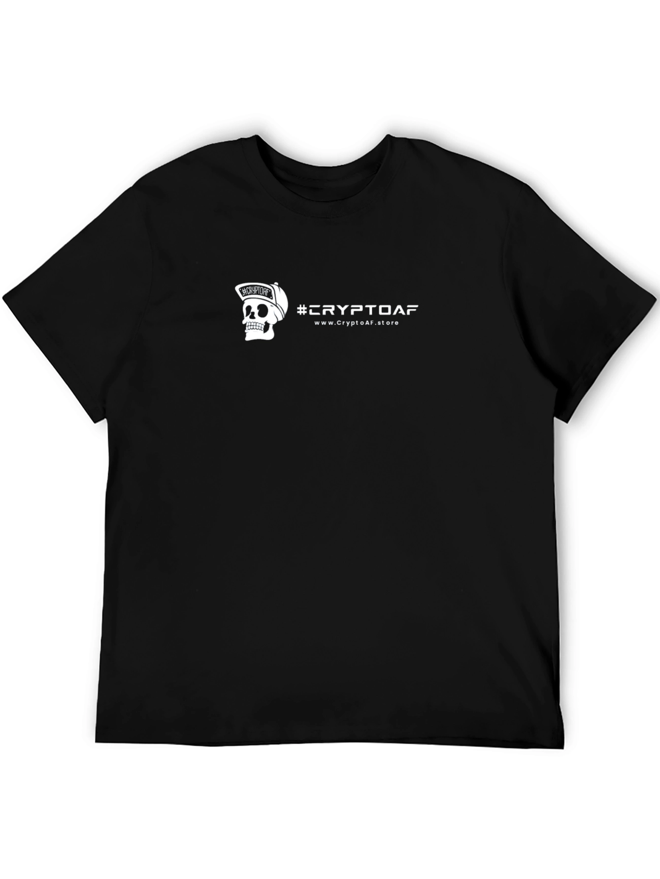 CryptoAF Black Graphic Tee