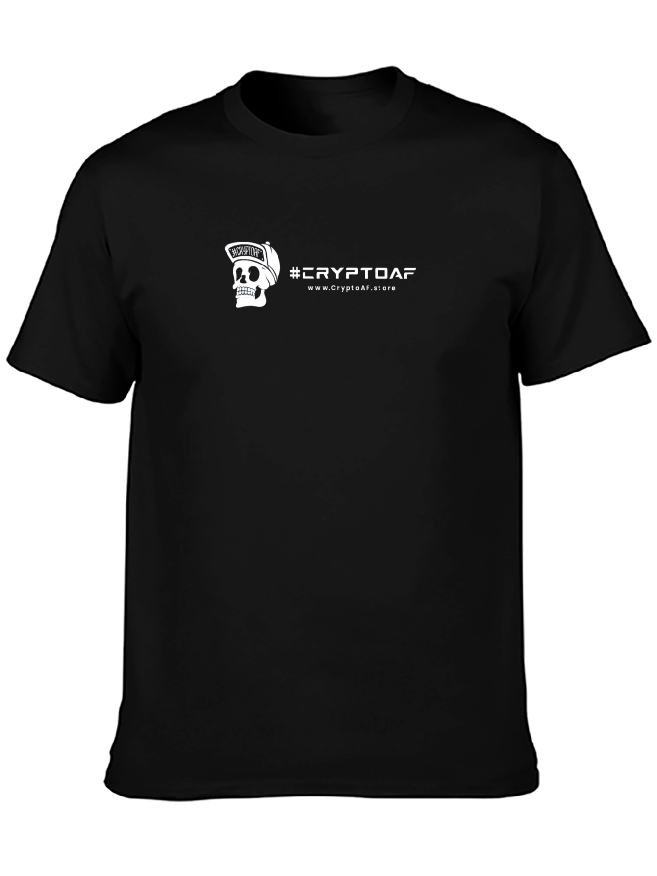 CryptoAF Black Graphic Tee