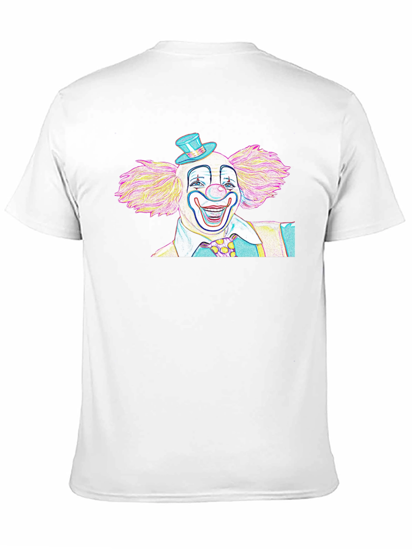 Clown Graphic Black T-Shirt