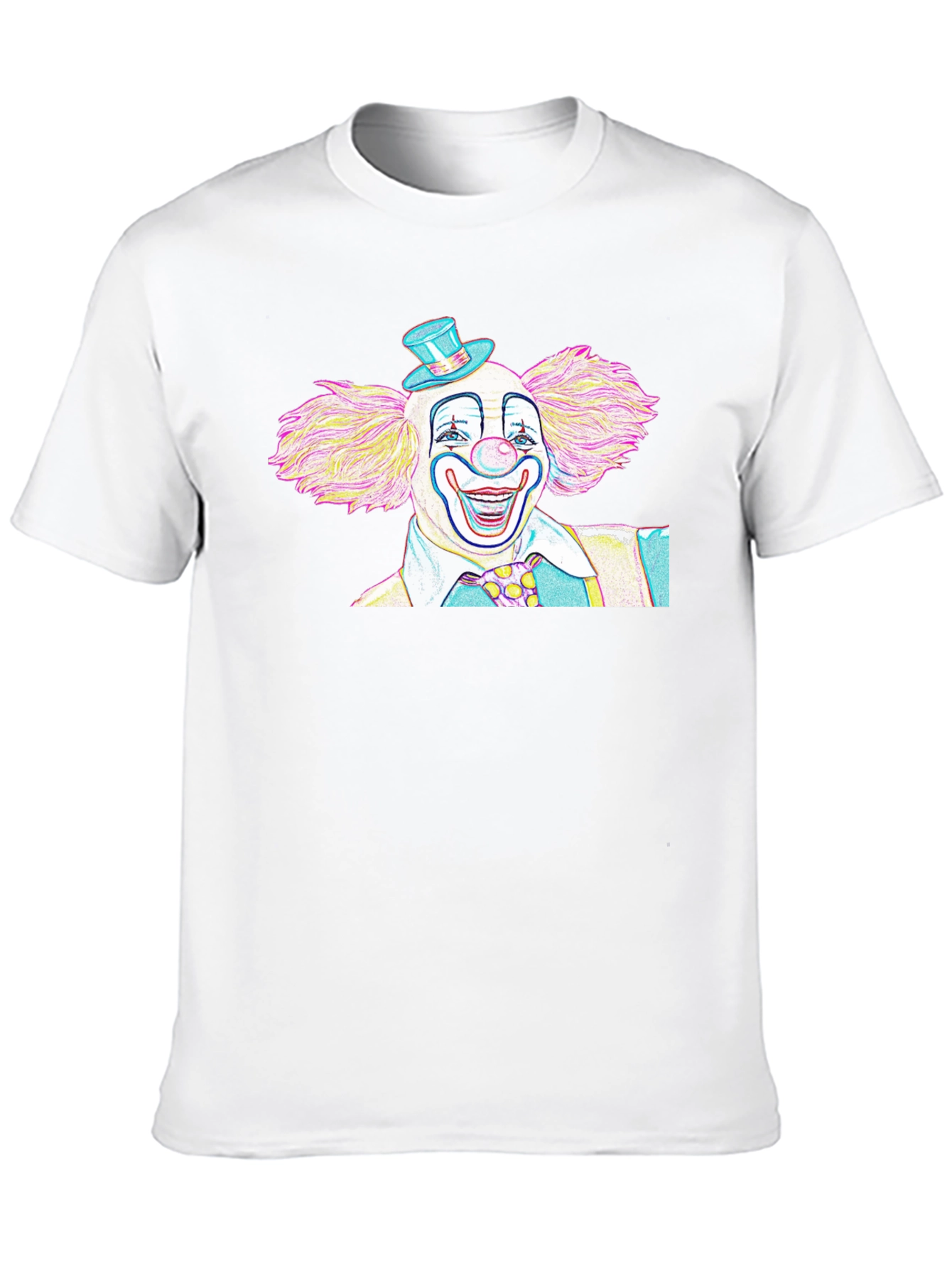 Clown Graphic Black T-Shirt
