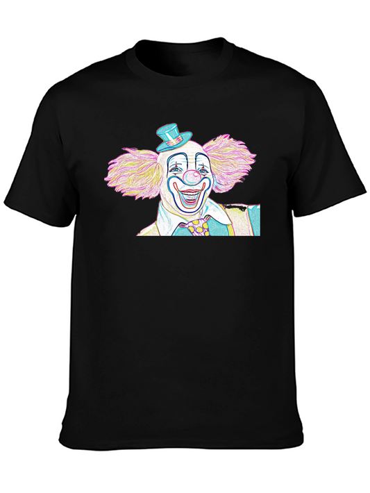 Clown Graphic Black T-Shirt