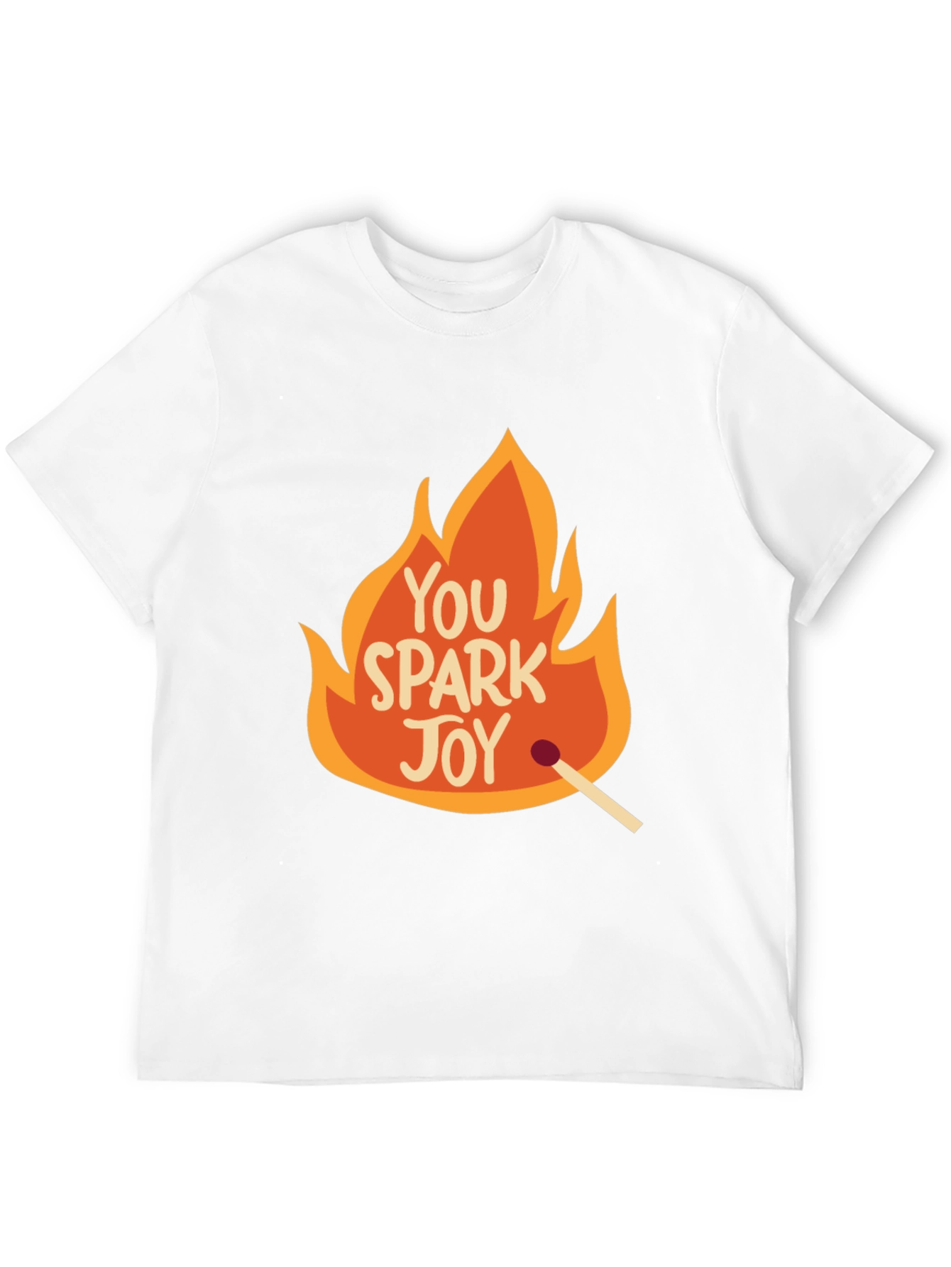 You Spark Joy Graphic Tee - Black