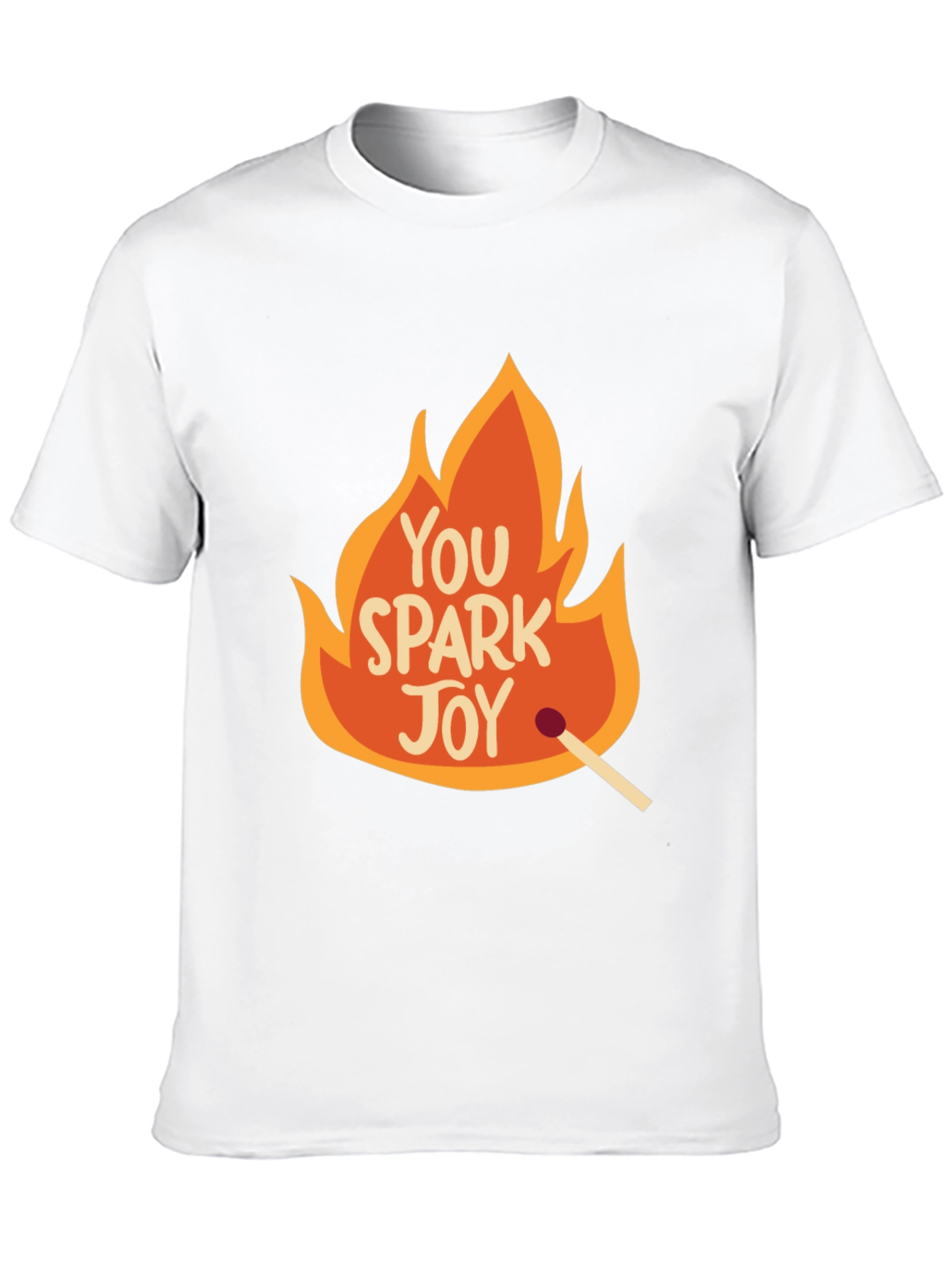 You Spark Joy Graphic Tee - Black