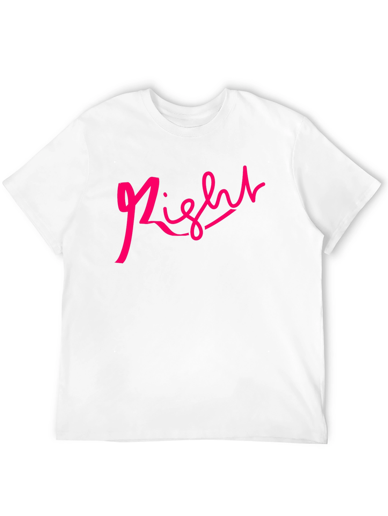 Right Script Black T-Shirt