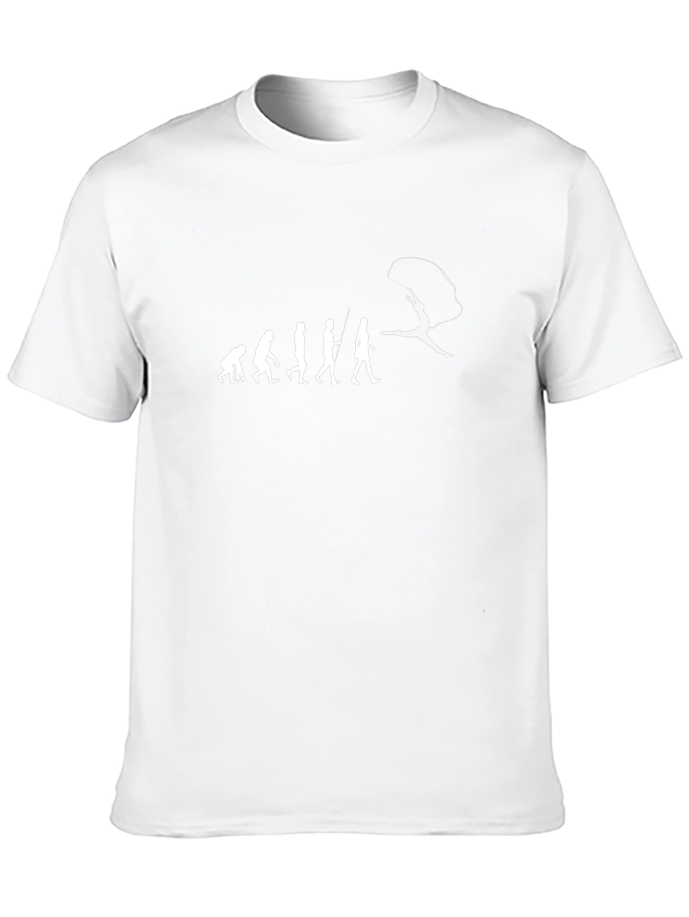 Evolution of Gymnastics Black T-Shirt
