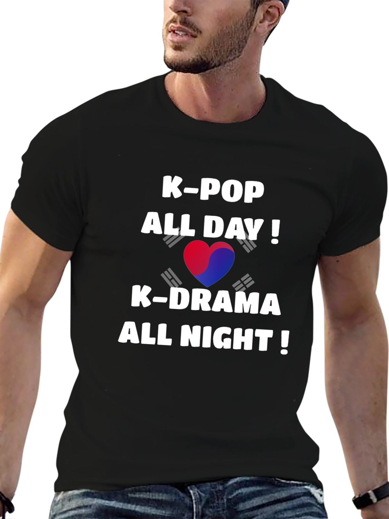 K-Pop All Day K-Drama All Night T-Shirt