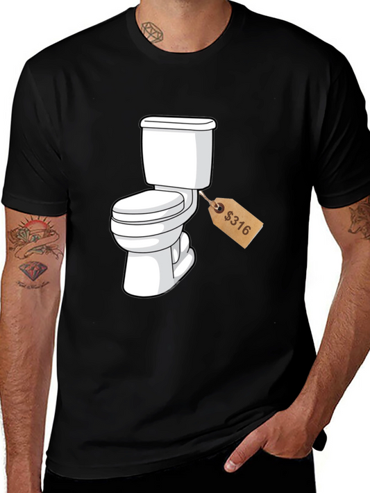 Toilet Humor T-Shirt: Priced to Sell