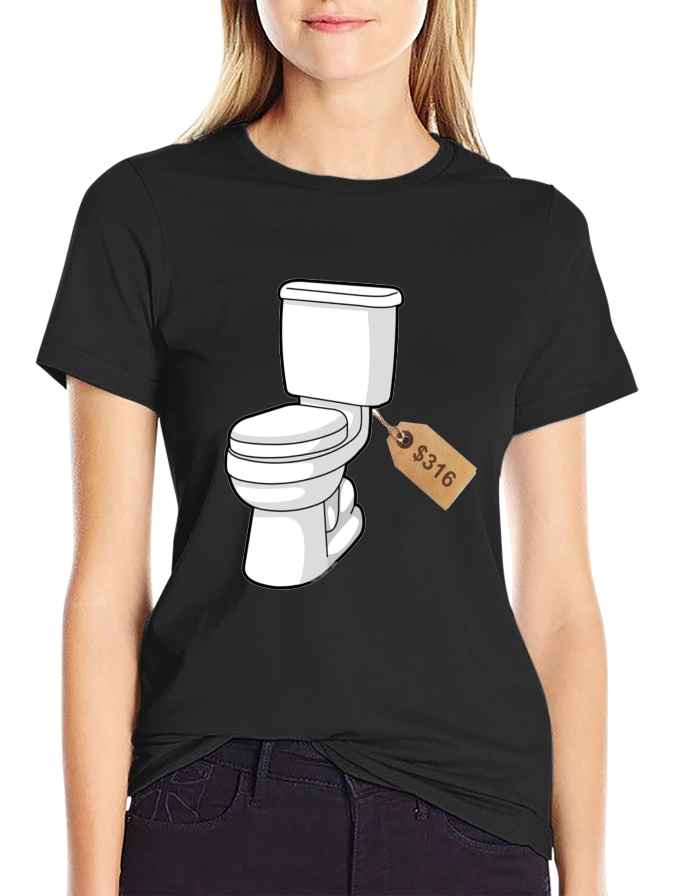 Toilet Humor T-Shirt: Priced to Sell