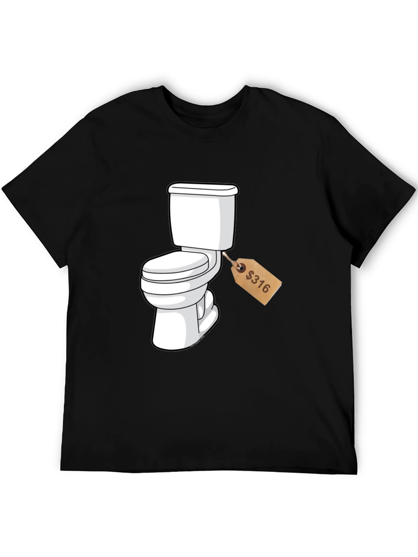 Toilet Humor T-Shirt: Priced to Sell