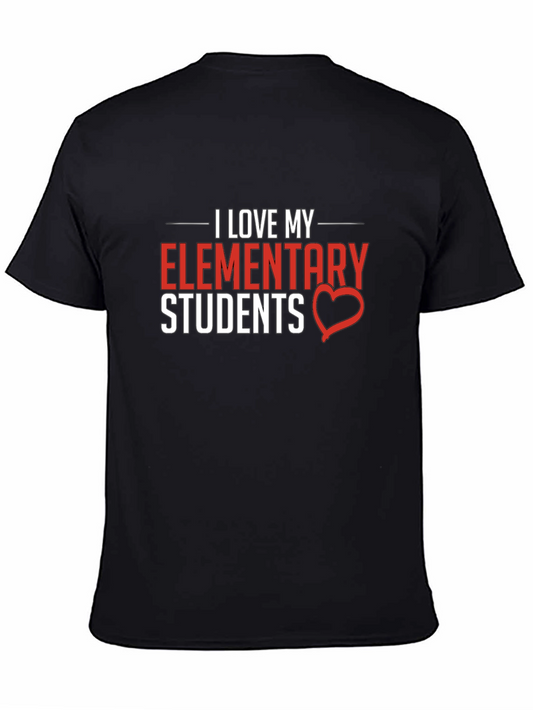 I Love My Elementary Students T-Shirt