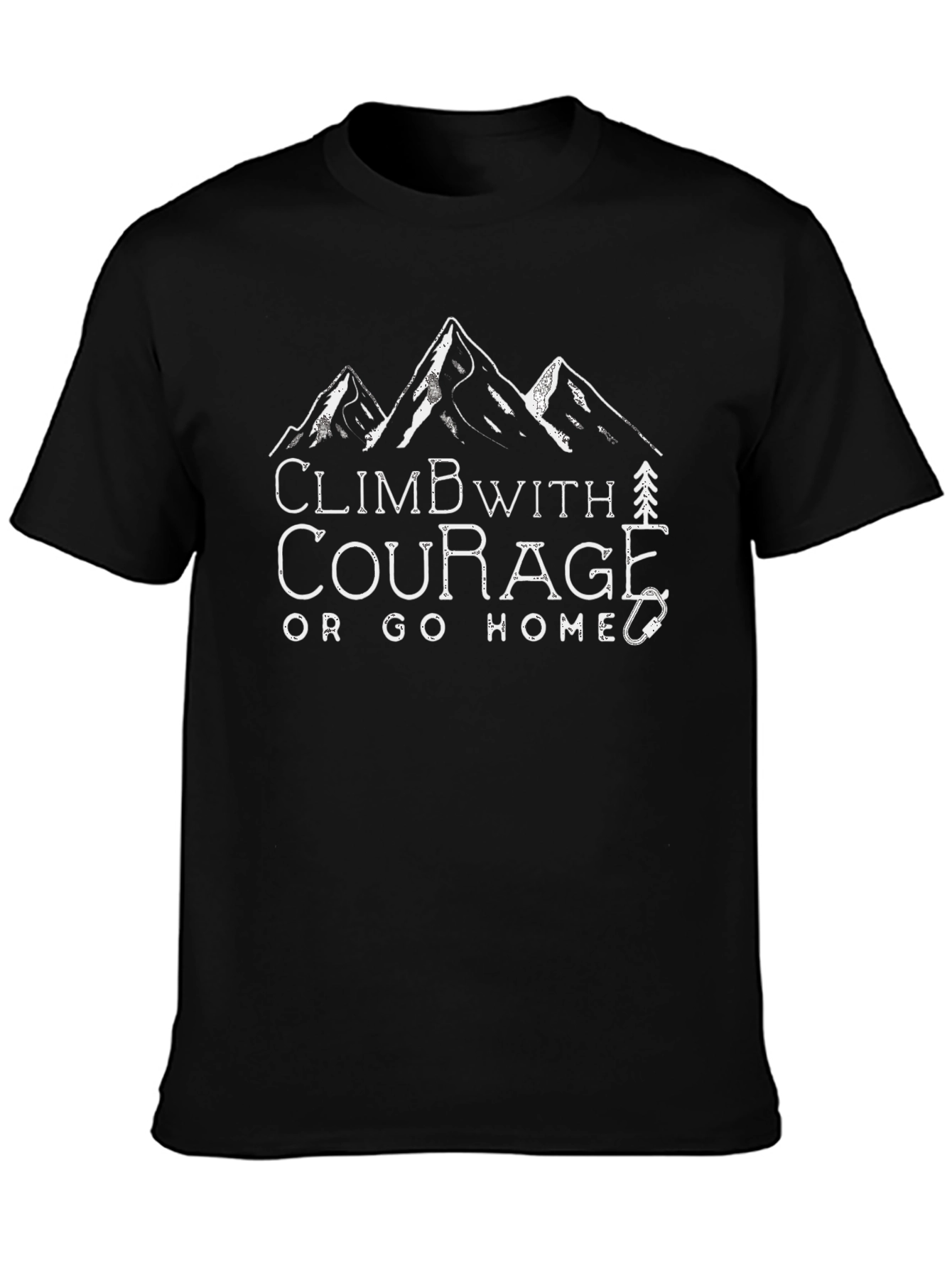 Climb With Courage Graphic Tee