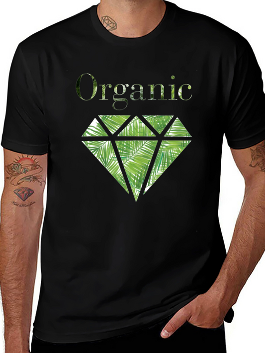 Organic Diamond Graphic T-Shirt