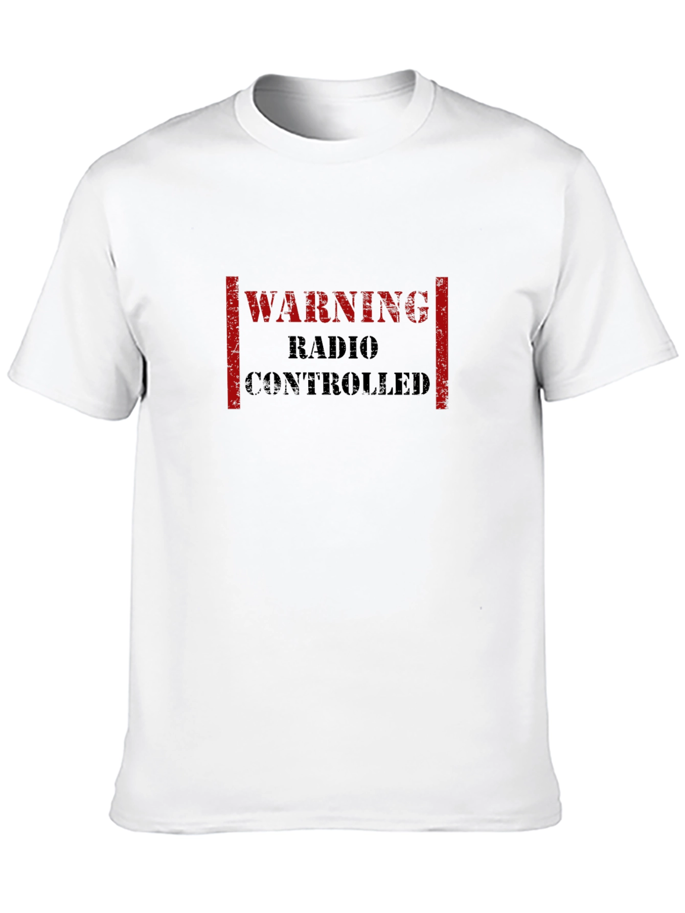 Warning: Radio Controlled - Black T-Shirt