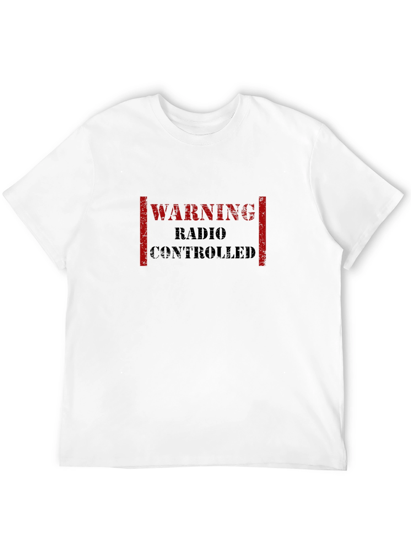 Warning: Radio Controlled - Black T-Shirt