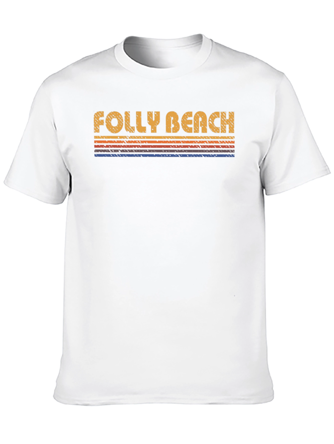 Folly Beach Retro T-Shirt