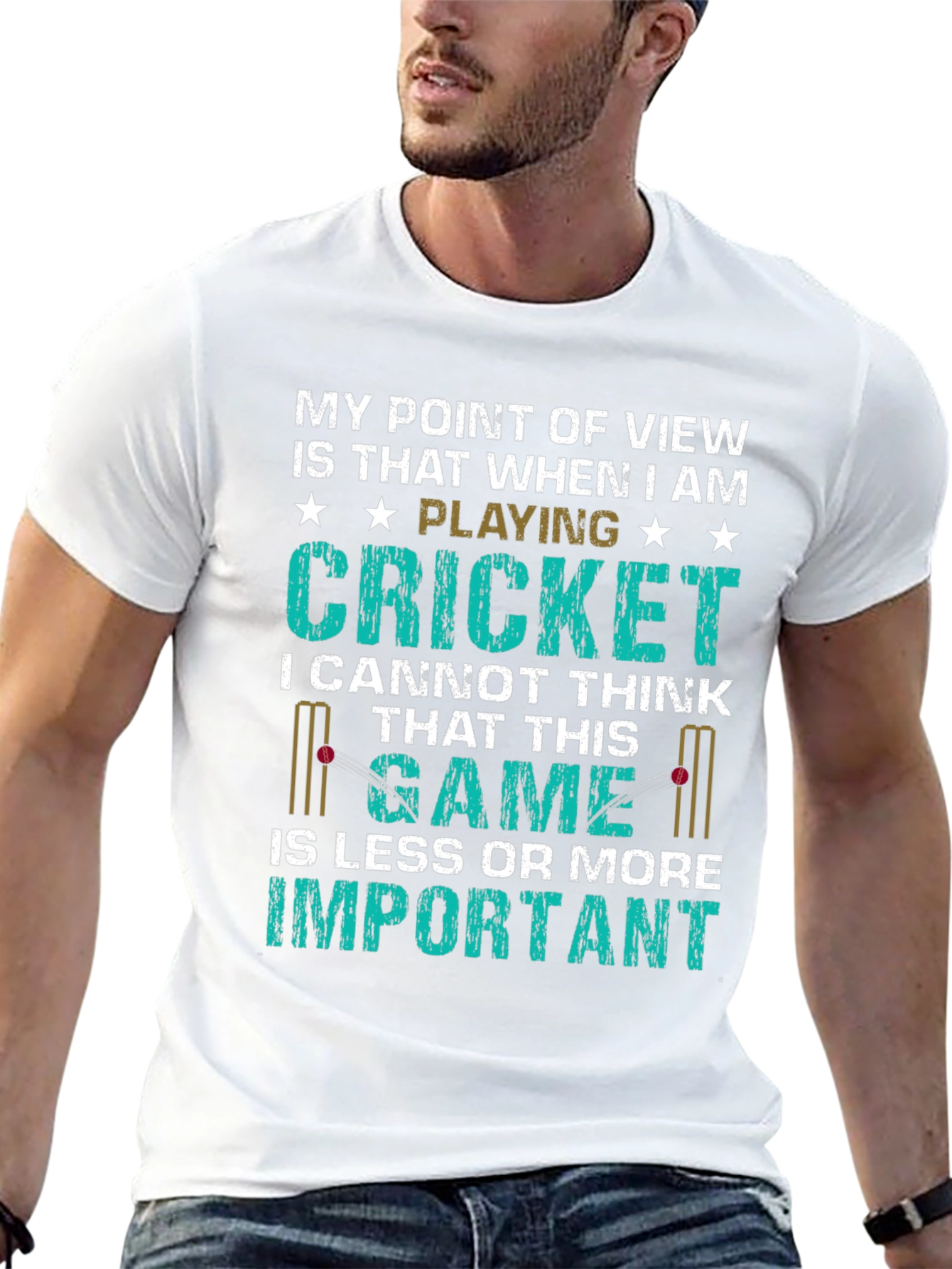 Cricket Lover T-Shirt - My Point of View