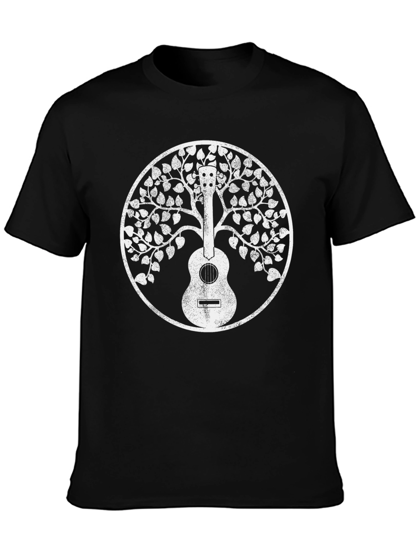Guitar Tree Graphic Tee - Black