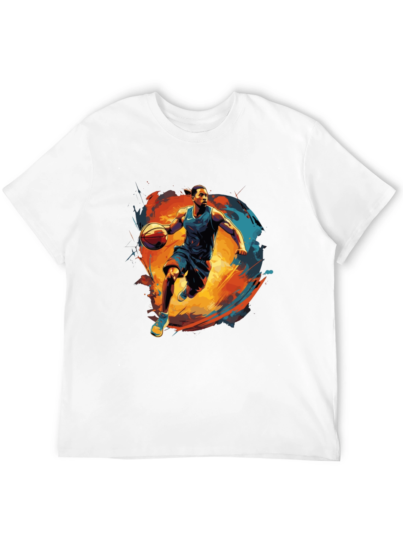 Basketball Player Graphic Tee