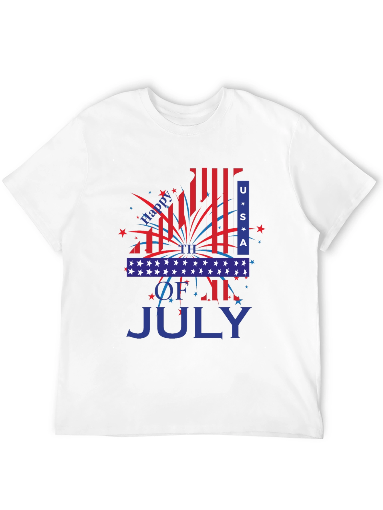 Happy 4th of July USA Patriotic T-Shirt