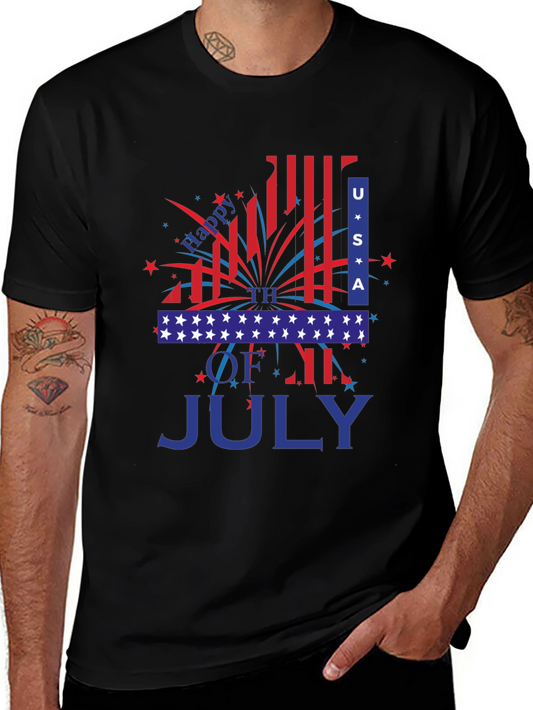 Happy 4th of July USA Patriotic T-Shirt