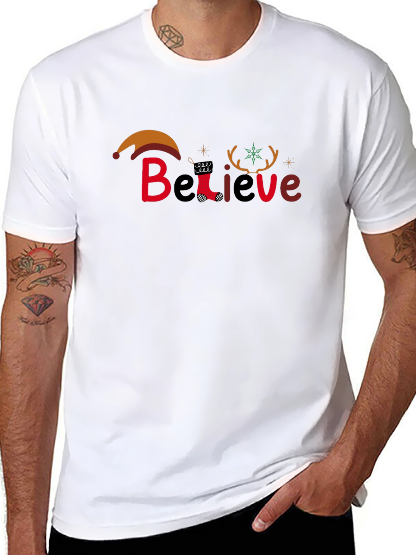 Holiday Believe Graphic T-Shirt