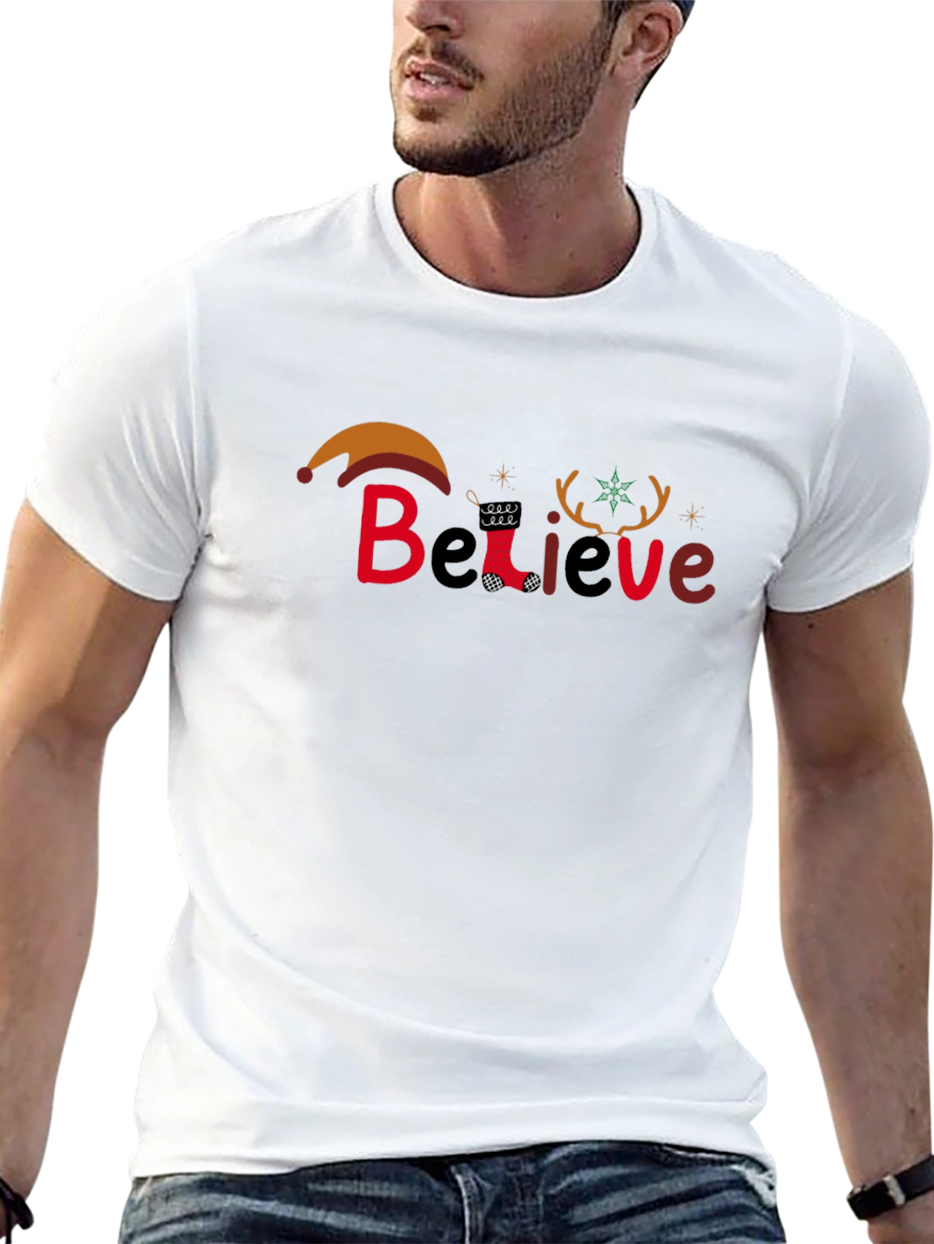Holiday Believe Graphic T-Shirt