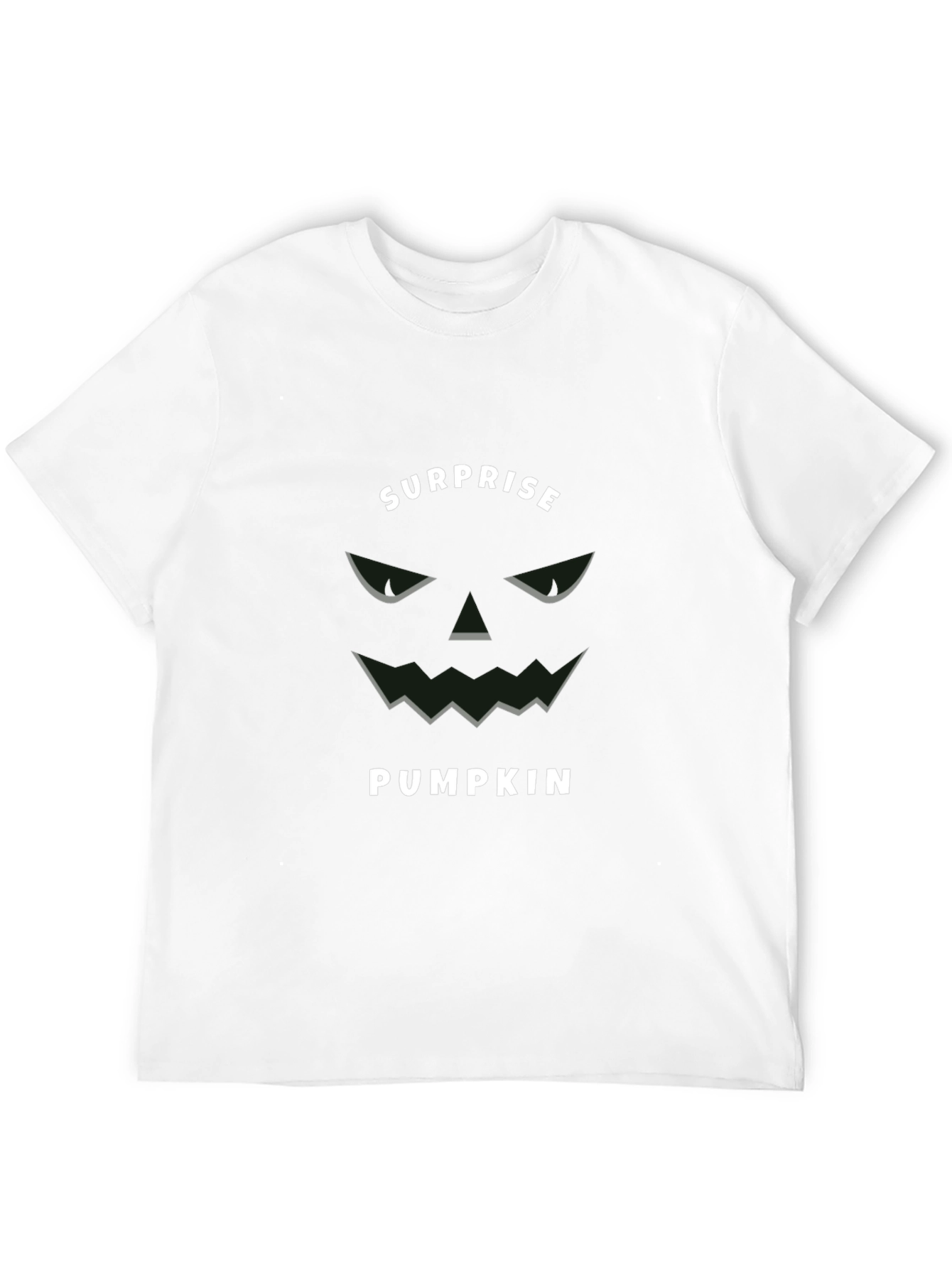 Surprise Pumpkin Halloween T-Shirt -  Unique Spooky Tee