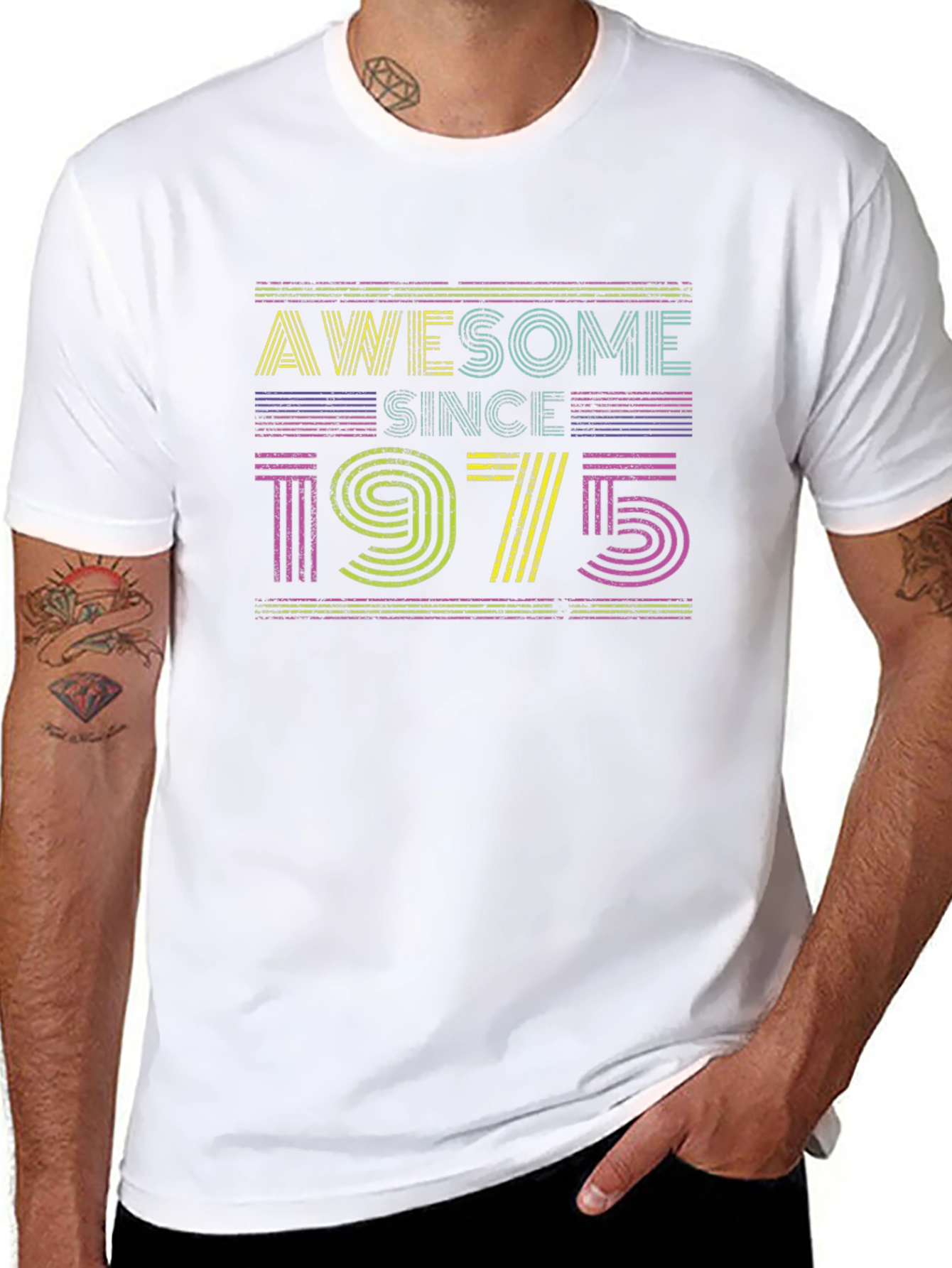 Awesome Since 1975 Retro T-Shirt