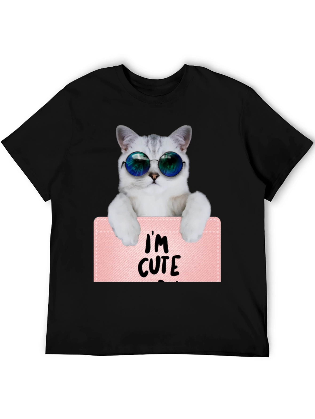 Cool Cat T-Shirt - Im Cute Graphic Tee