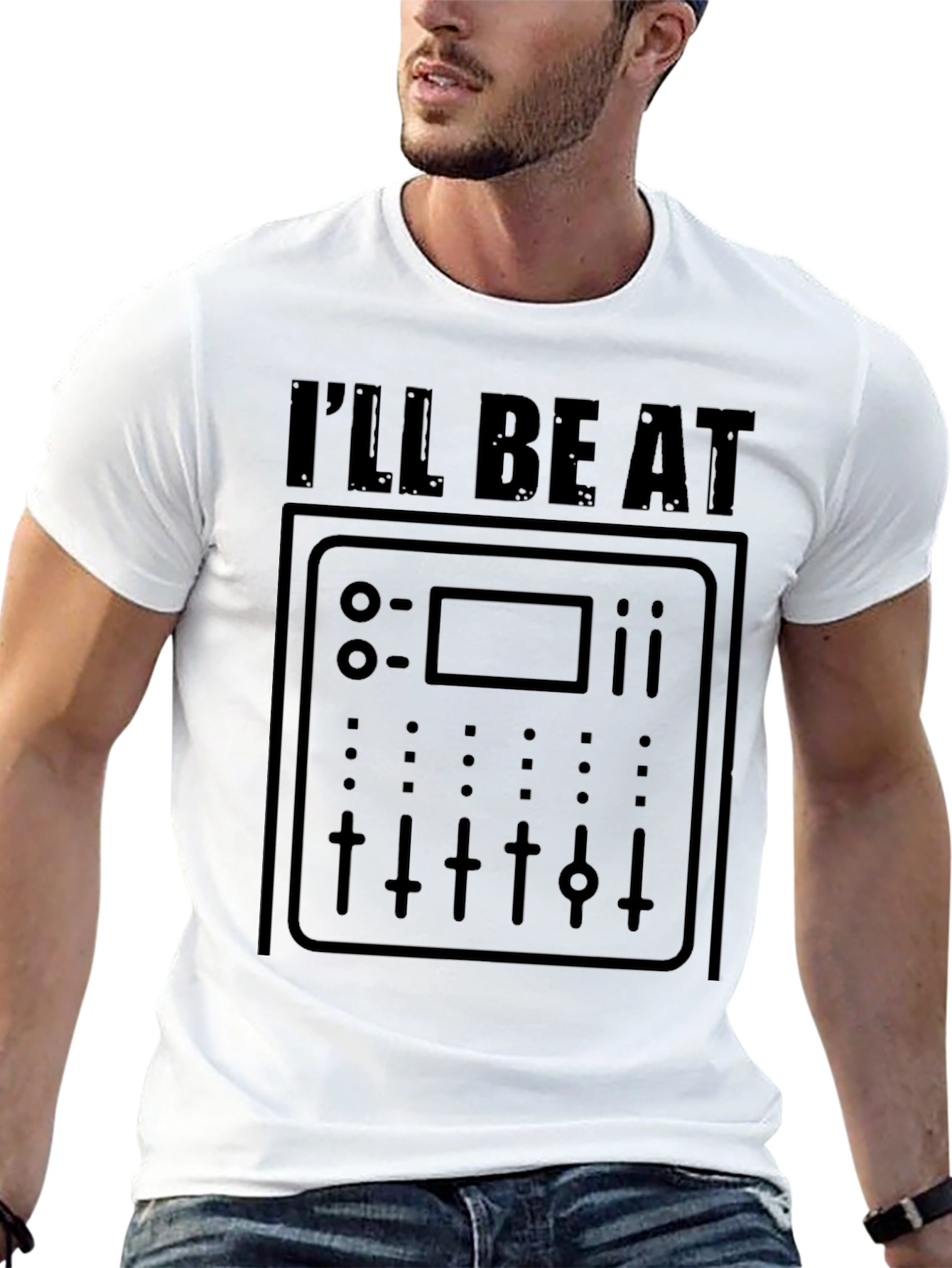 DJ Mixer Graphic Tee - Ill Be At