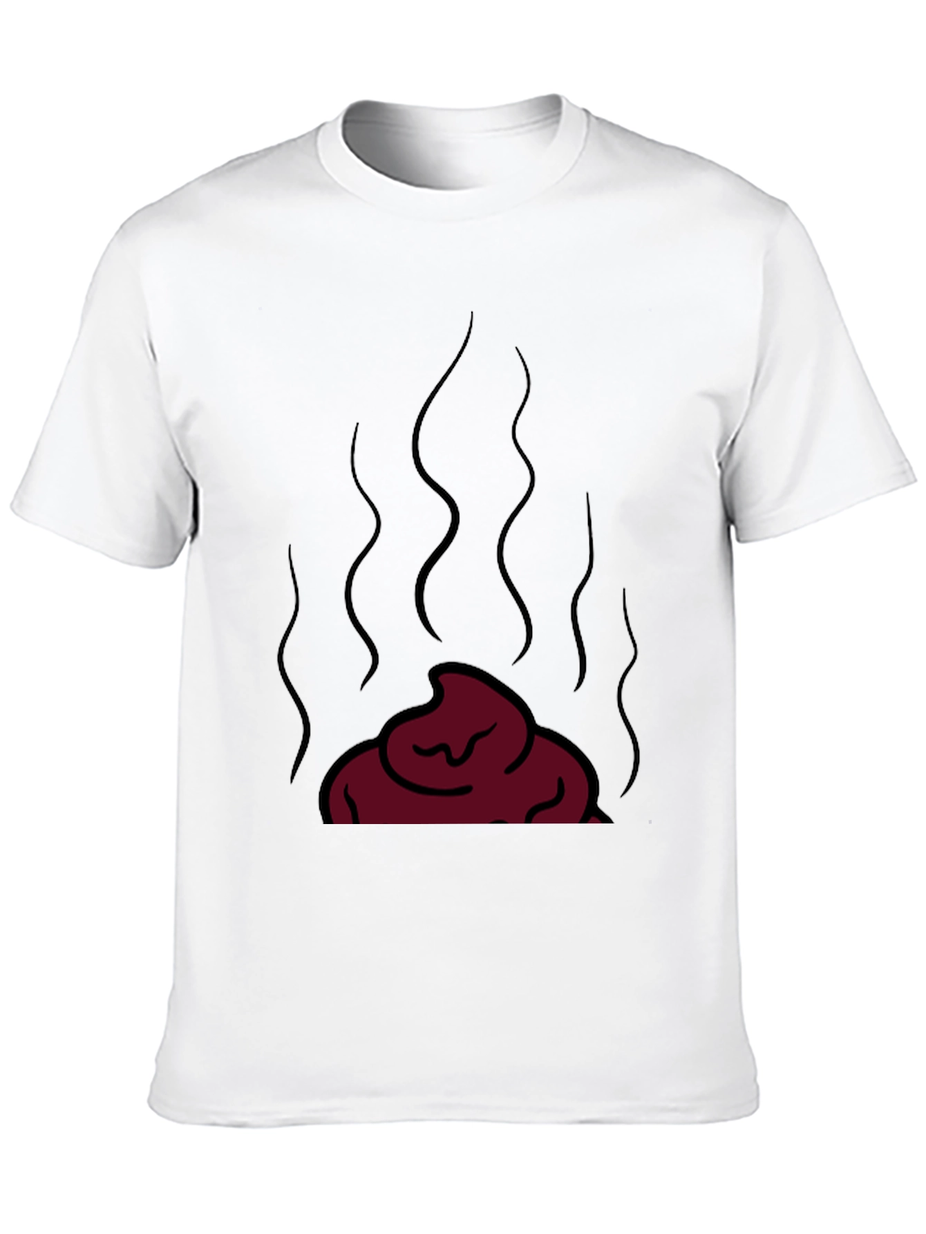 Novelty Poop Emoji T-Shirt