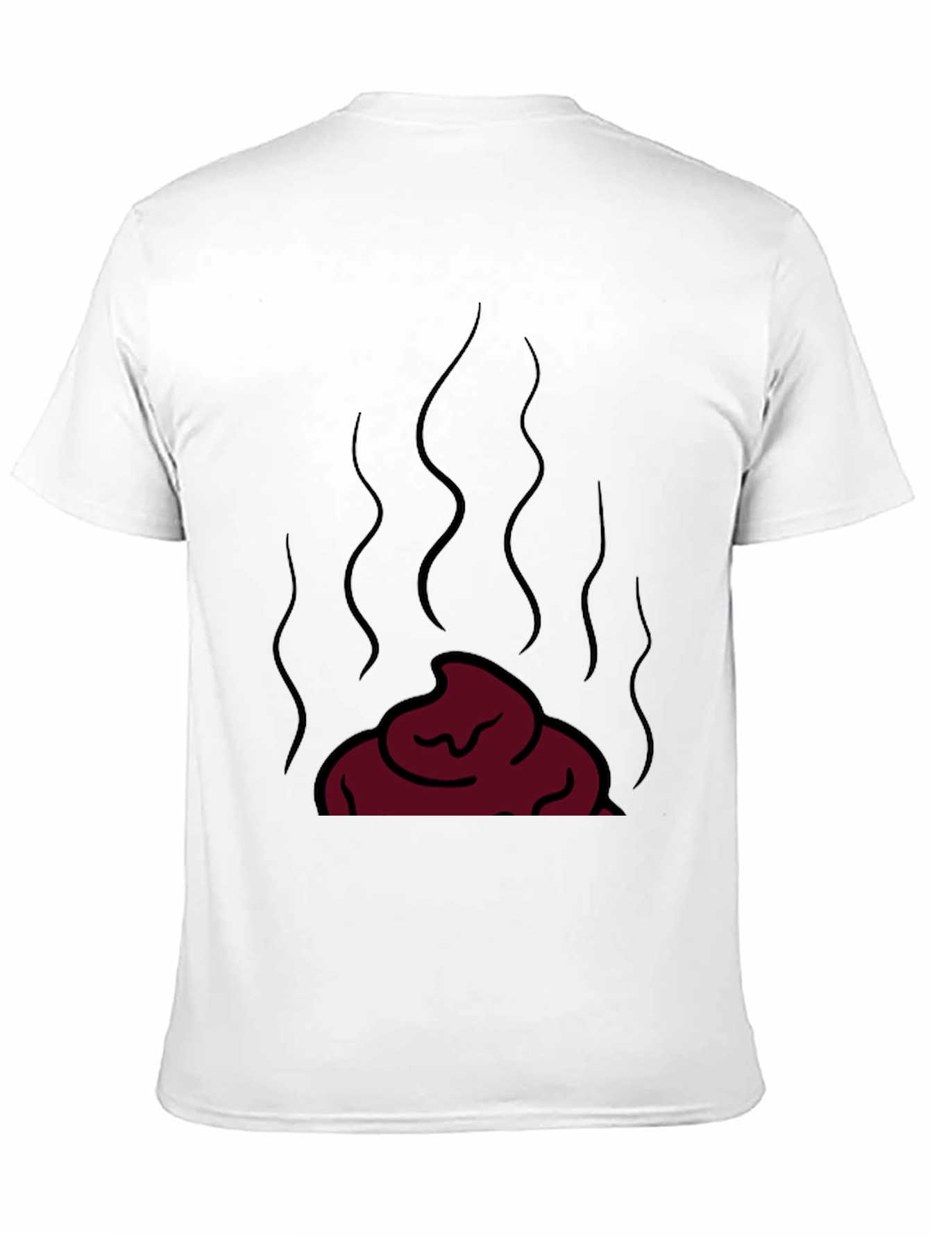 Novelty Poop Emoji T-Shirt