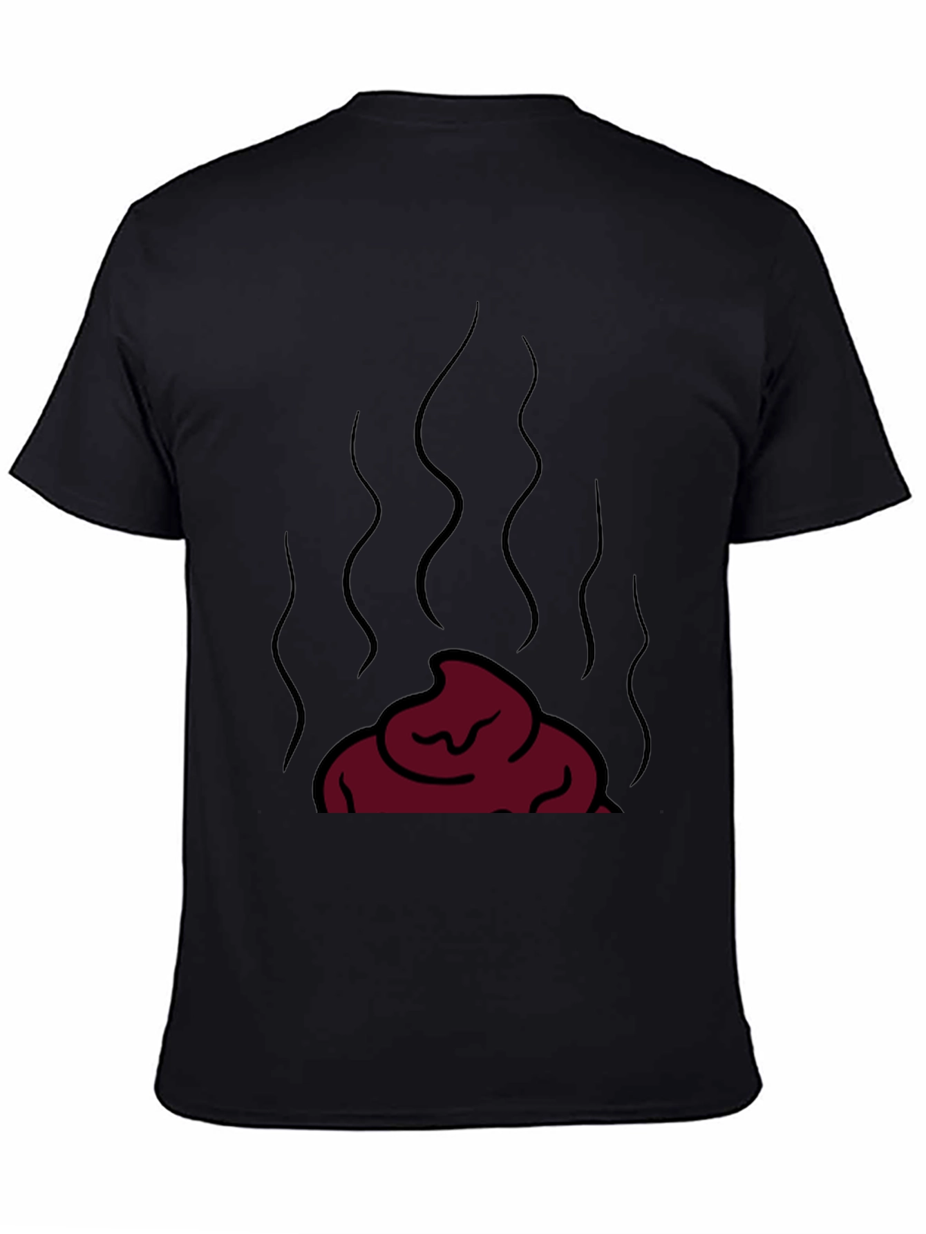 Novelty Poop Emoji T-Shirt