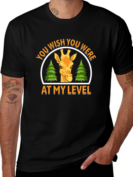 Giraffe At My Level Graphic Tee