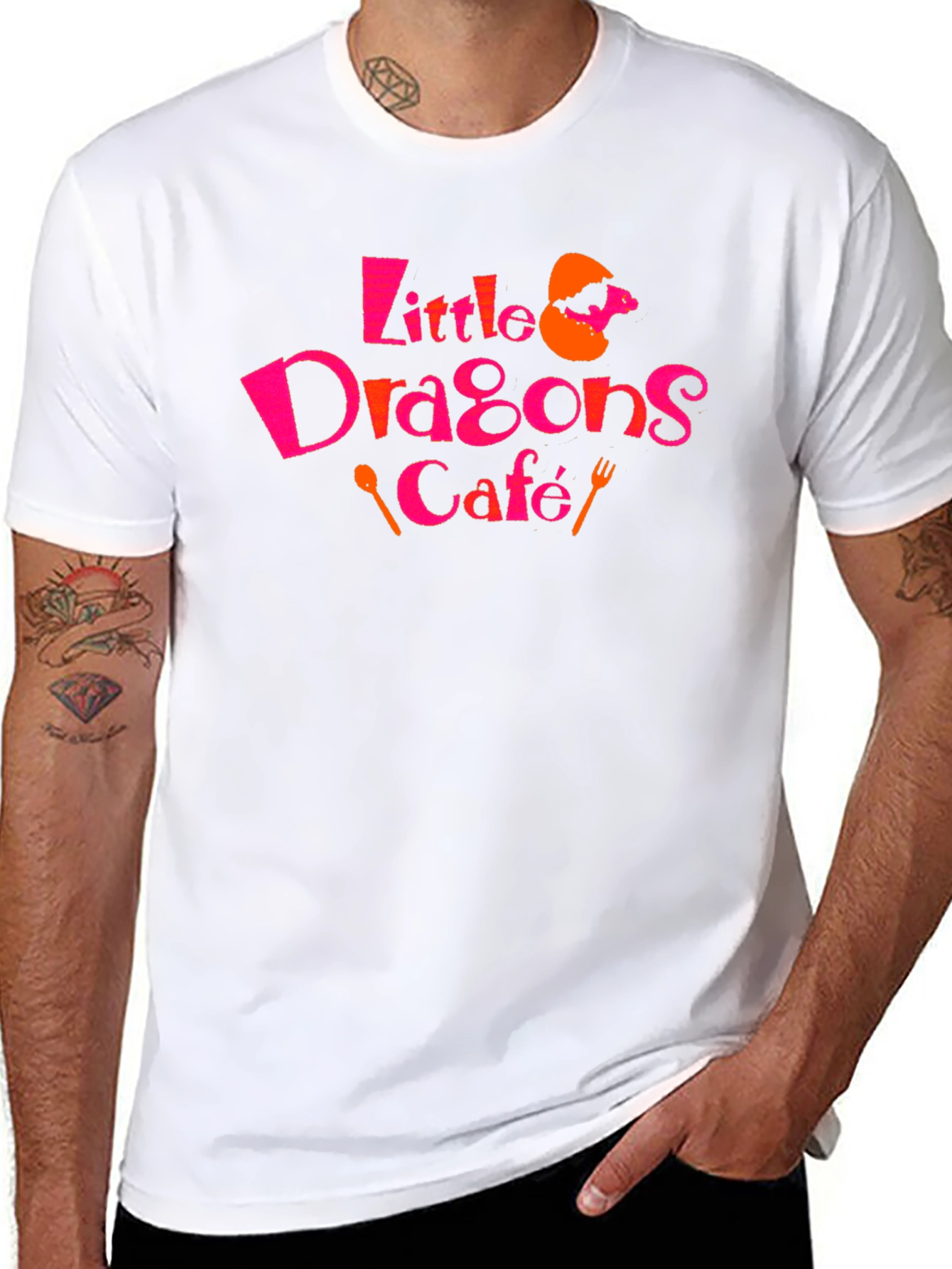 Little Dragons Cafe Graphic Tee
