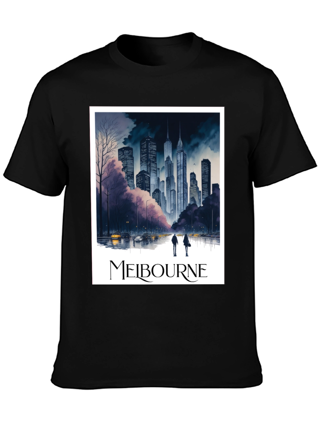 Melbourne Cityscape Graphic Tee