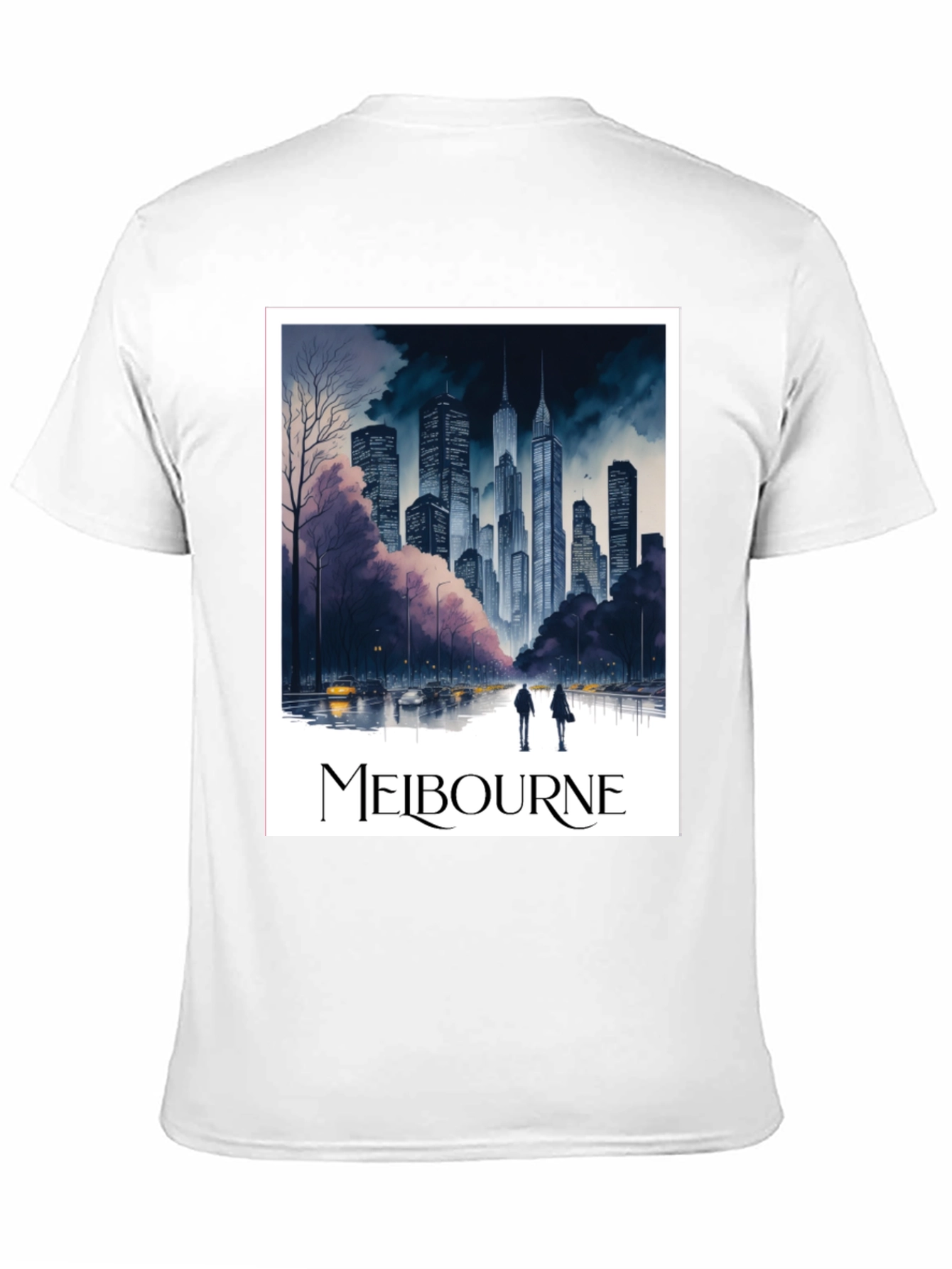 Melbourne Cityscape Graphic Tee