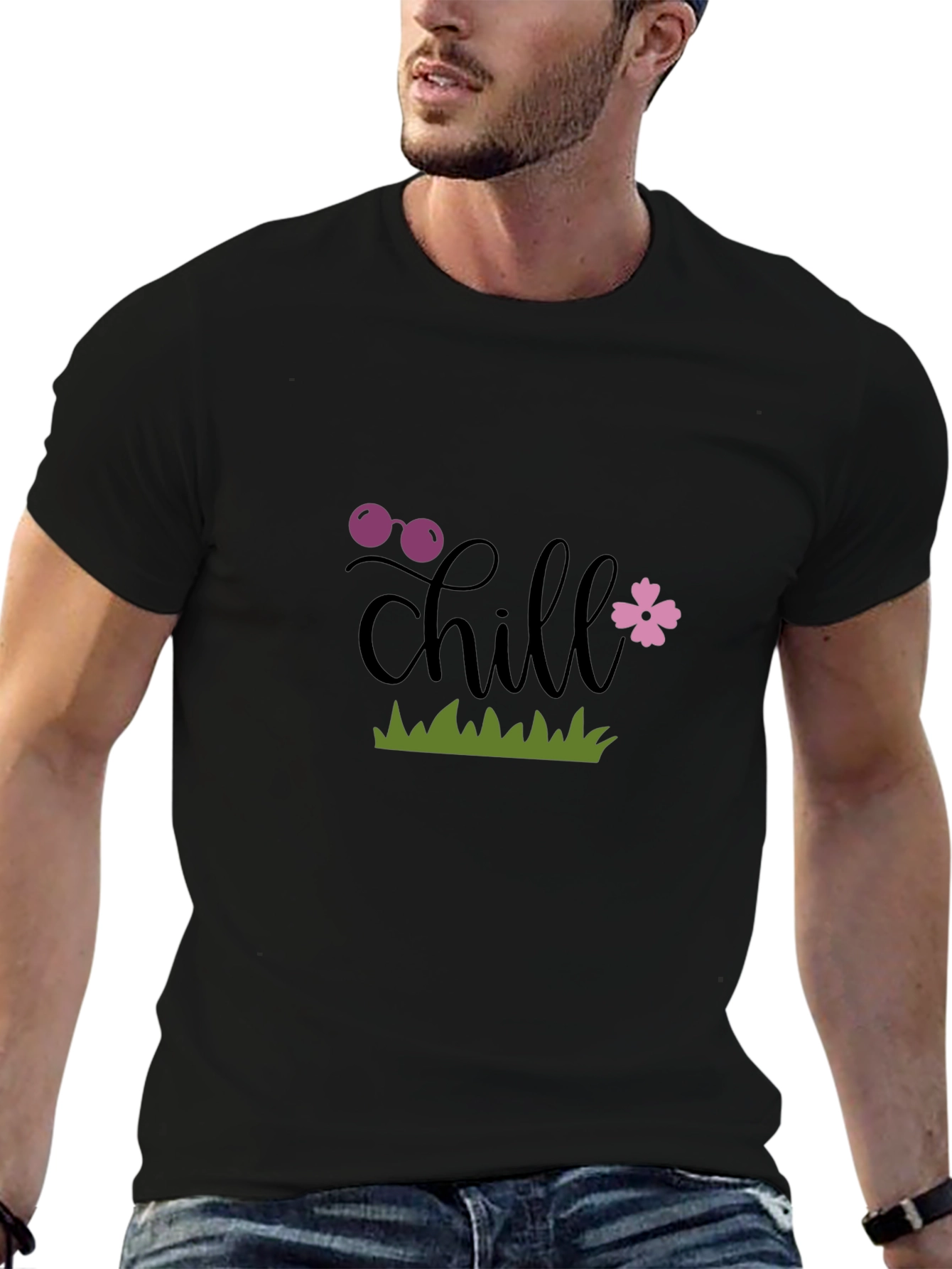 Chill Graphic Tee - Relaxed Summer Vibes