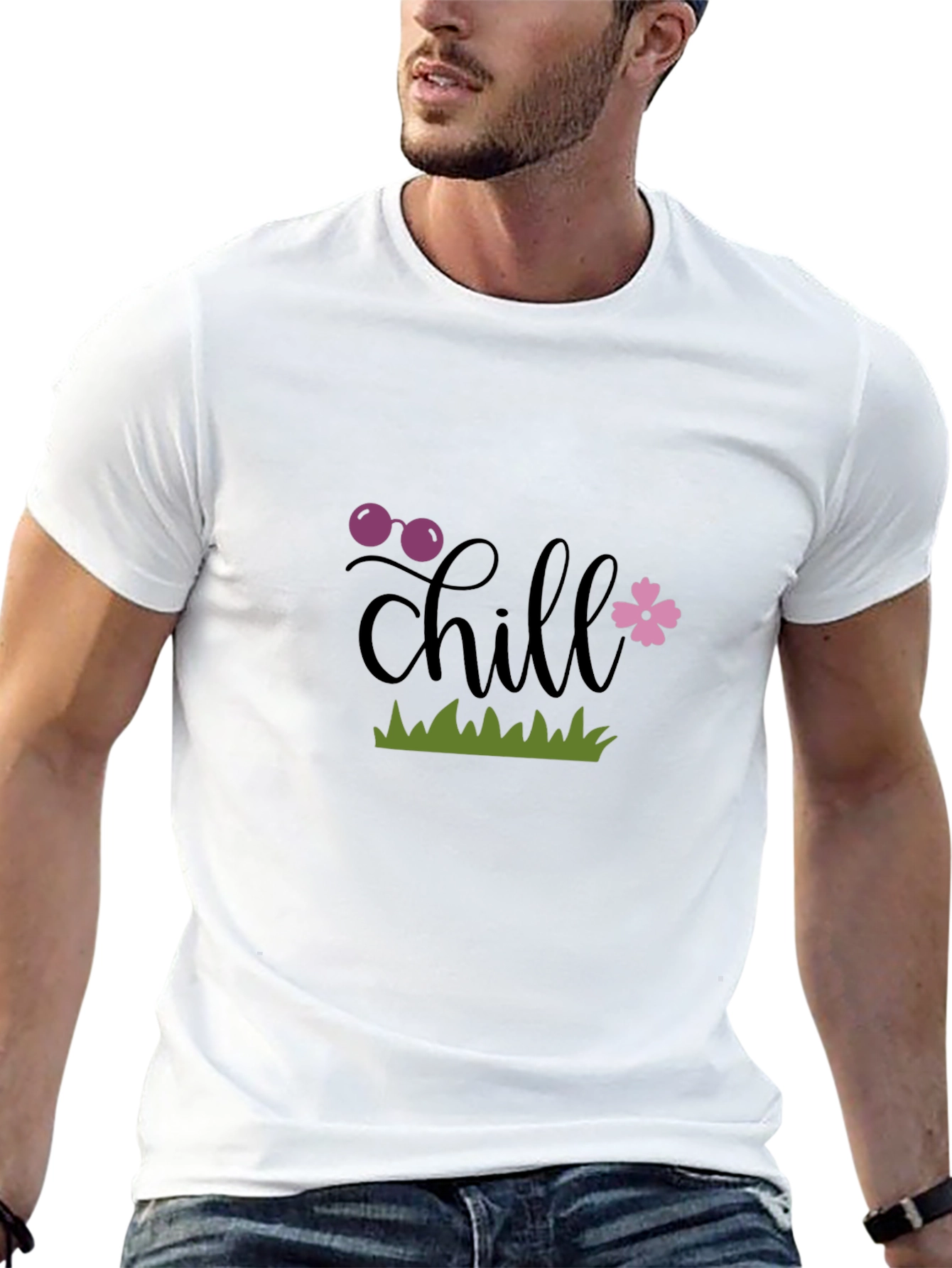 Chill Graphic Tee - Relaxed Summer Vibes