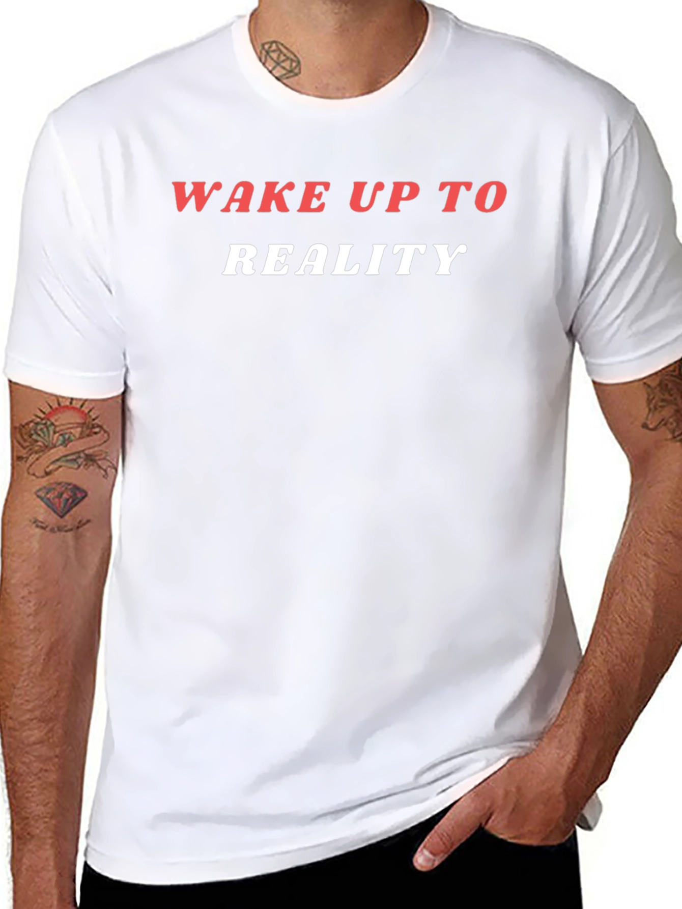 Wake Up To Reality Graphic T-Shirt