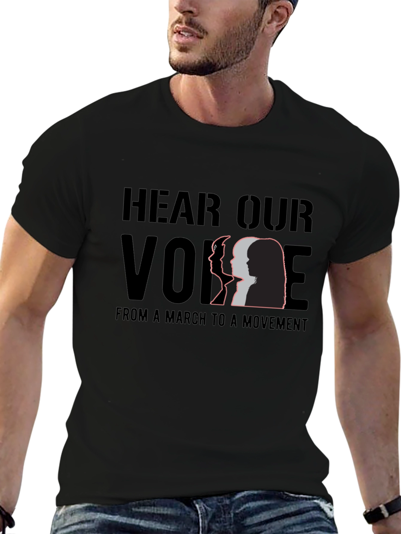 Hear Our Voice T-Shirt - March to Movement Tee