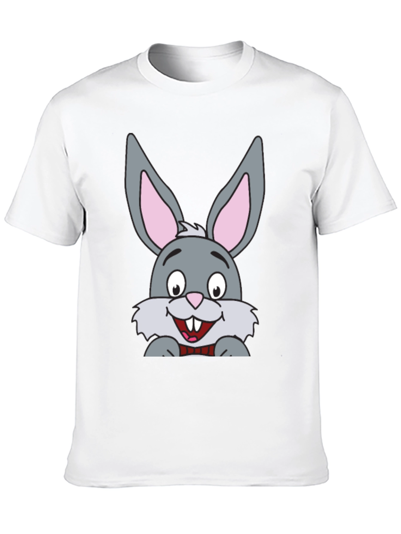 Cartoon Bunny Rabbit Graphic T-Shirt