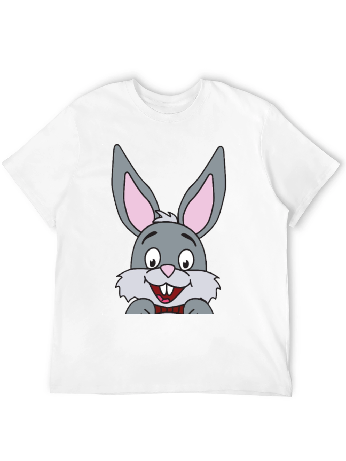 Cartoon Bunny Rabbit Graphic T-Shirt