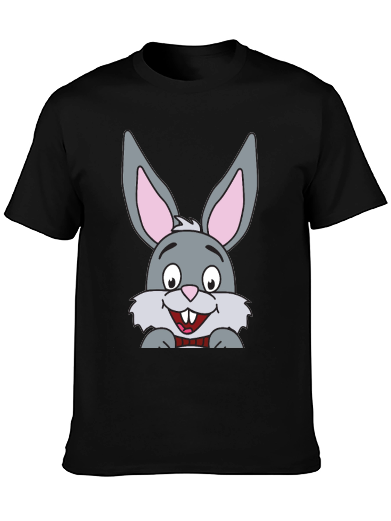 Cartoon Bunny Rabbit Graphic T-Shirt